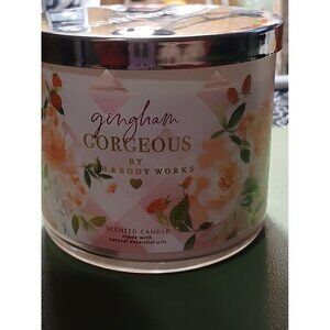 Bath & Body Works Candle - Gingham Gorgeous - 14.5 oz 3 Wick